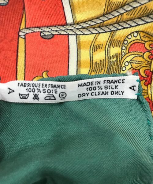 HERMES（エルメス）HERMES (エルメス) カレ90 グリーンの古着・服飾アイテム