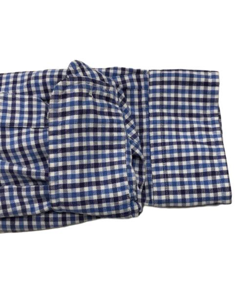 POLO RALPH LAUREN（ポロ・ラルフローレン）POLO RALPH LAUREN (ポロ・ラルフローレン) ボタンダウンチェックシャツ/長袖シャツ ネイビー サイズ:Ｌの古着・服飾アイテム