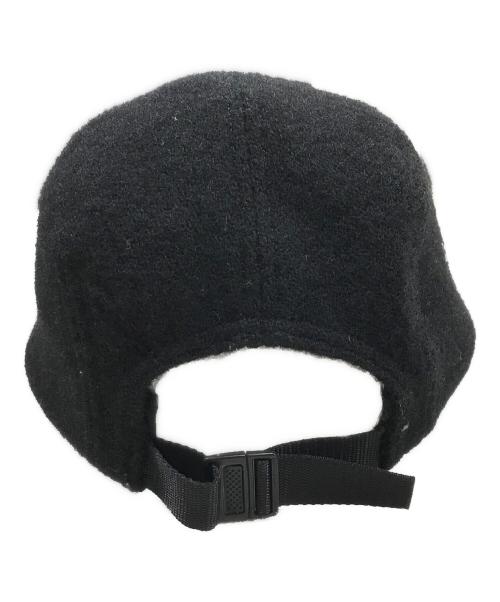SUPREME（シュプリーム）SUPREME (シュプリーム) Harris Tweed (ハリスツイード) Camp Cap ブラックの古着・服飾アイテム