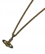 Vivienne Westwoodヴィヴィアンウエストウッド）の古着「エナメルオーブネックレス」｜ゴールド