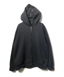 UNITED TOKYO（ユナイテッドトーキョー）の古着「Aero ダンボールジップパーカー」｜ブラック