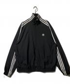 adidasアディダス）の古着「ADILENIUM オーバーサイズ トラックトップ」｜ブラック