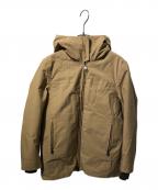 PRADA SPORTSプラダスポーツ）の古着「ライナー付きナイロンジャケット」｜ベージュ