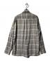 AURALEE (オーラリー) SUPER LIGHT WOOL CHECK SHIRTS ベージュ サイズ:4：10000円