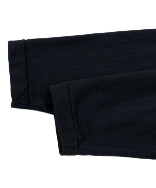 AURALEE（オーラリー）AURALEE (オーラリー) ELASTIC HIGH GAUGE SWEAT HALF ZIP P/O ブラック サイズ:3の古着・服飾アイテム