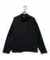AURALEE（オーラリー）の古着「ELASTIC HIGH GAUGE SWEAT HALF ZIP P/O」｜ブラック