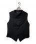 s'yte（サイト）の古着「スタンドカラーベスト」｜ブラック