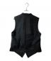 s'yte (サイト) スタンドカラーベスト ブラック サイズ:3：12000円
