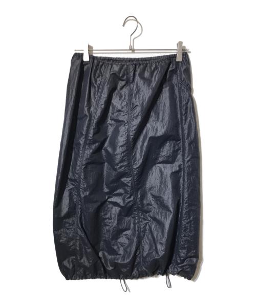 Matin Kim（マーティン・キム）Matin Kim (マーティン・キム) ナイロンスカート ブラック サイズ:Sの古着・服飾アイテム