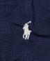 中古・古着 RALPH LAUREN (ラルフローレン) リネンボタンダウンシャツ ネイビー サイズ:XS：5000円