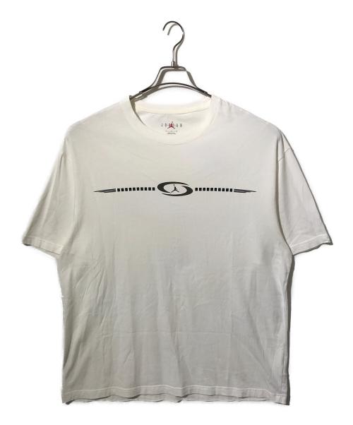 JORDAN（ジョーダン）JORDAN (ジョーダン) TS LOGO TEE ホワイト サイズ:XLの古着・服飾アイテム