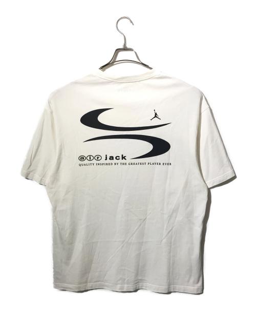 JORDAN（ジョーダン）JORDAN (ジョーダン) TS LOGO TEE ホワイト サイズ:XLの古着・服飾アイテム