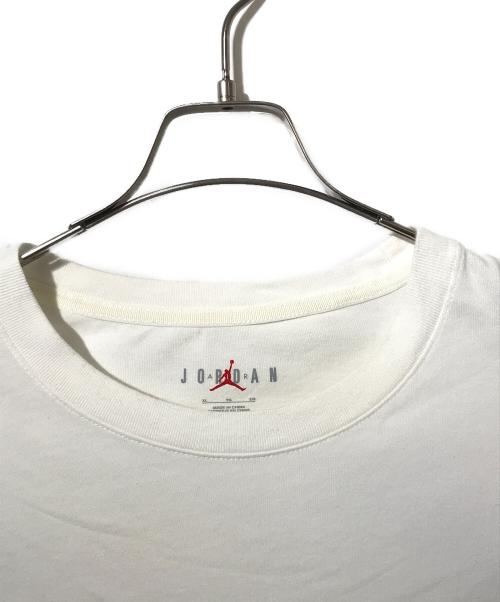 JORDAN（ジョーダン）JORDAN (ジョーダン) TS LOGO TEE ホワイト サイズ:XLの古着・服飾アイテム