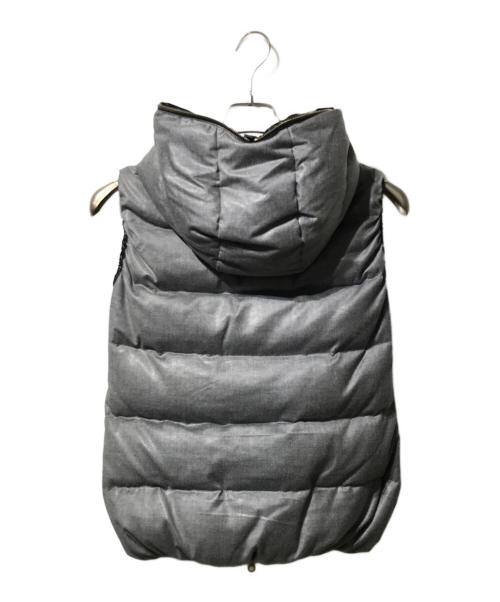 DUVETICA（デュベティカ）DUVETICA (デュベティカ) FEBEDUE-WOOLダウンベスト グレー サイズ:40の古着・服飾アイテム