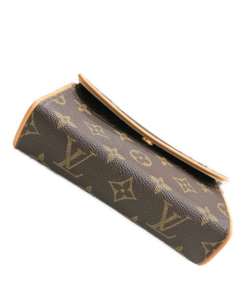 LOUIS VUITTON（ルイ ヴィトン）LOUIS VUITTON (ルイ ヴィトン) Pochette Florentine　　 ブラウンの古着・服飾アイテム