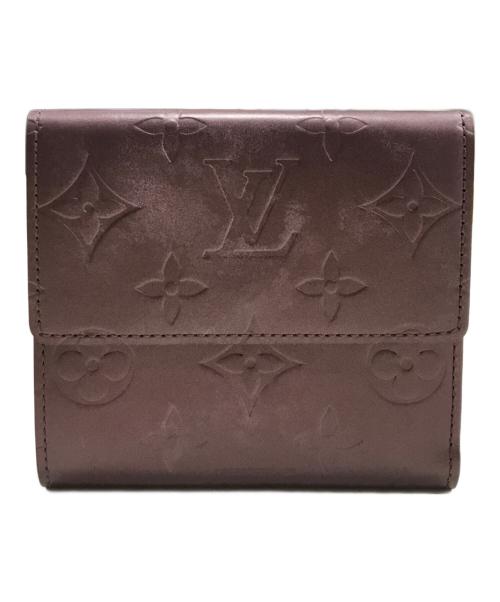 LOUIS VUITTON（ルイ ヴィトン）LOUIS VUITTON (ルイ ヴィトン) ポルトモネ・ビエ・カルトクレディ レッドの古着・服飾アイテム