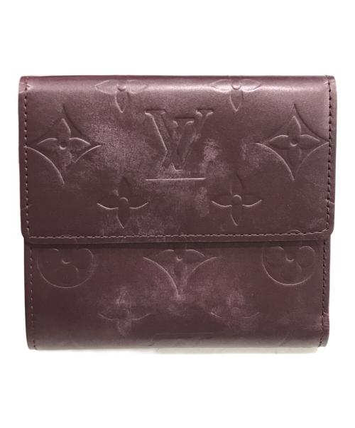 LOUIS VUITTON（ルイ ヴィトン）LOUIS VUITTON (ルイ ヴィトン) ポルトモネ・ビエ・カルトクレディ レッドの古着・服飾アイテム