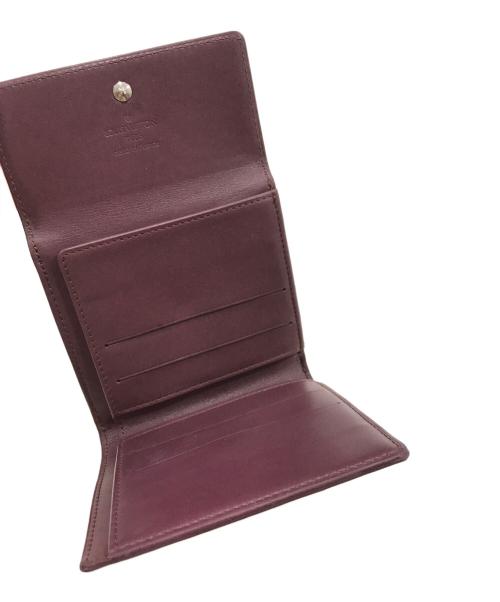 LOUIS VUITTON（ルイ ヴィトン）LOUIS VUITTON (ルイ ヴィトン) ポルトモネ・ビエ・カルトクレディ レッドの古着・服飾アイテム