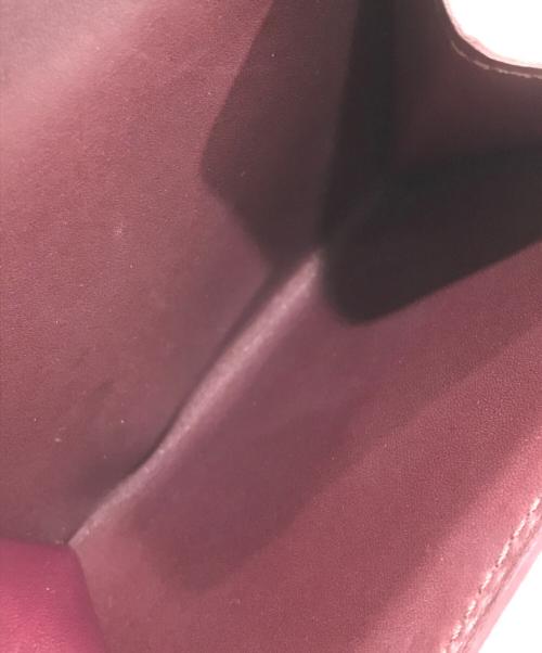 LOUIS VUITTON（ルイ ヴィトン）LOUIS VUITTON (ルイ ヴィトン) ポルトモネ・ビエ・カルトクレディ レッドの古着・服飾アイテム