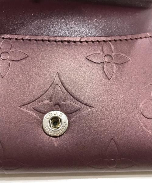 LOUIS VUITTON（ルイ ヴィトン）LOUIS VUITTON (ルイ ヴィトン) モノグラムマット ラドロー コインケース レッドの古着・服飾アイテム