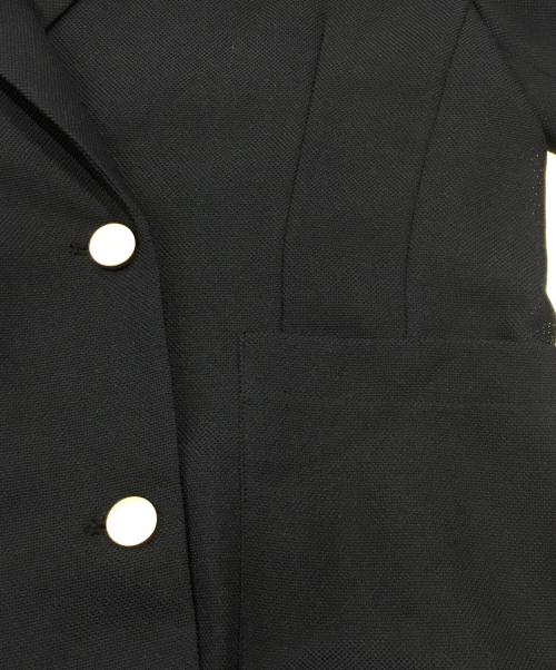 COLLAGE GALLARDAGALANTE（コラージュ ガリャルダガランテ）COLLAGE GALLARDAGALANTE (コラージュ ガリャルダガランテ) 半袖メッシュジャケット ネイビー サイズ:freeの古着・服飾アイテム