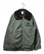 French Armyフレンチアーミー）の古着「フライトジャケット」｜カーキ