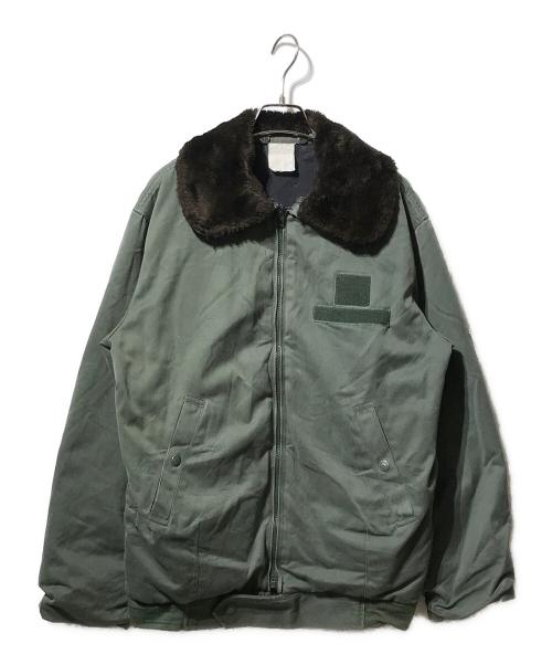 French Army（フランス軍）French Army (フレンチアーミー) フライトジャケット カーキ サイズ:92の古着・服飾アイテム