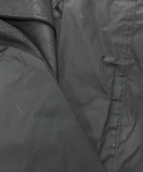 EMMETI（エンメティ）EMMETI (エンメティ) ゴートレザー切り替えテーラードジャケット ブラック サイズ:50の古着・服飾アイテム