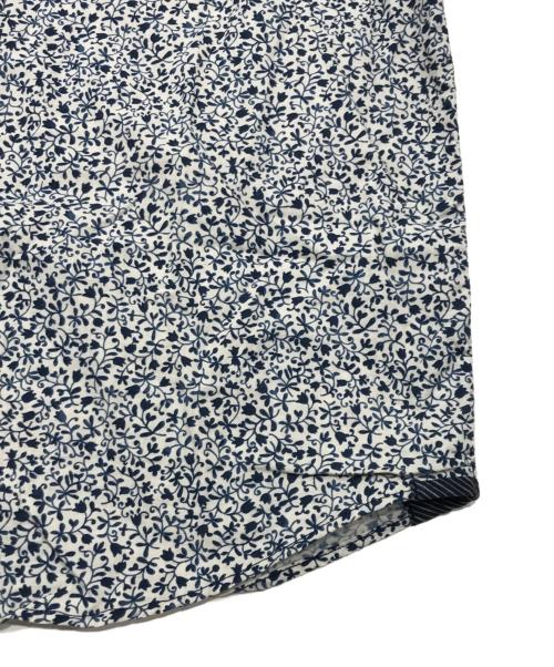 45R（フォーティファイブ・アール）45R (フォーティファイブ・アール) フラワータペット オーシャンスタンドシャツ ネイビー×アイボリー サイズ:表記なしの古着・服飾アイテム