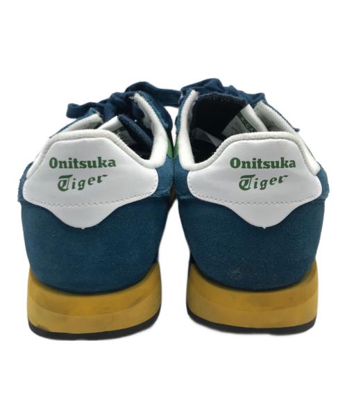 Onitsuka Tiger（オニツカタイガー）Onitsuka Tiger (オニツカタイガー) X-CALIBER（エックス　カリバー） ブルー×グリーン サイズ:27.5の古着・服飾アイテム