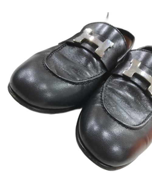 HERMES（エルメス）HERMES (エルメス) コンスタンスローファー ブラック サイズ:35 1/2の古着・服飾アイテム