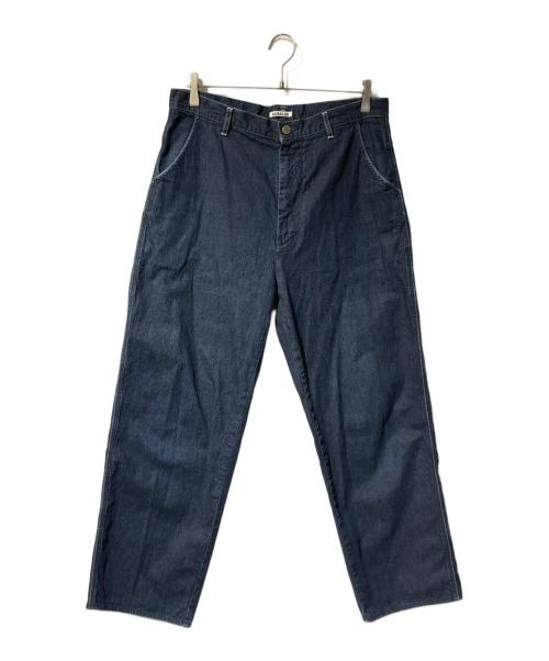 AURALEE（オーラリー）AURALEE (オーラリー) HARD TWIST LIGHT DENIM PANTS インディゴ サイズ:4の古着・服飾アイテム