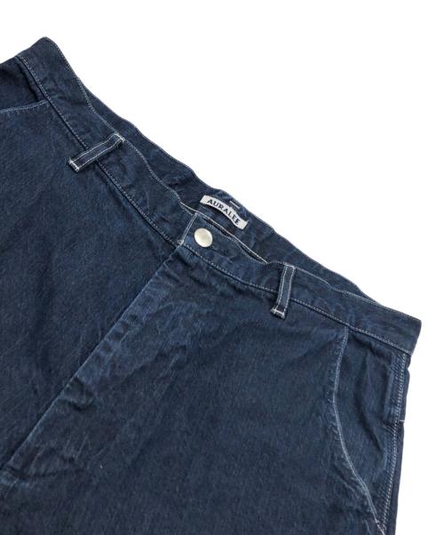 AURALEE（オーラリー）AURALEE (オーラリー) HARD TWIST LIGHT DENIM PANTS インディゴ サイズ:4の古着・服飾アイテム