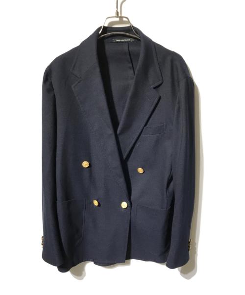 green label relaxing（グリーンレーベルリラクシング）green label relaxing (グリーンレーベルリラクシング) TWオックス ダブル4ボタン ブレザー/金釦ジャケット ネイビー サイズ:Ｍの古着・服飾アイテム