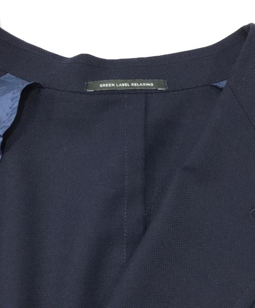 green label relaxing（グリーンレーベルリラクシング）green label relaxing (グリーンレーベルリラクシング) TWオックス ダブル4ボタン ブレザー/金釦ジャケット ネイビー サイズ:Ｍの古着・服飾アイテム