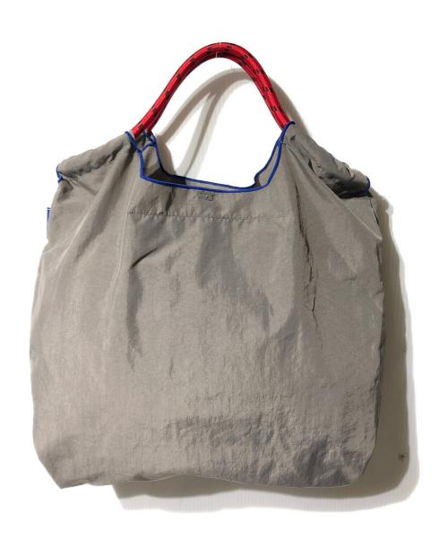 FEILER（フェイラー）FEILER (フェイラー) BALL & CHAIN (ボールアンドチェーン) ハンドバッグ グレーの古着・服飾アイテム