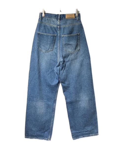 Curensology（カレンソロジー）Curensology (カレンソロジー) WIDE LOOSE デニムパンツ インディゴ サイズ:34の古着・服飾アイテム