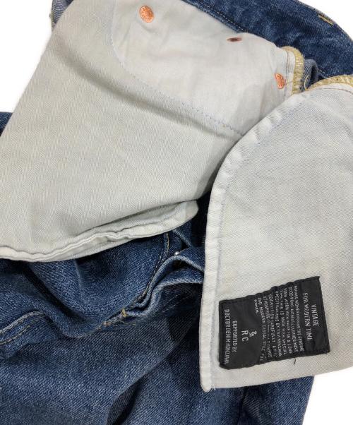 Curensology（カレンソロジー）Curensology (カレンソロジー) WIDE LOOSE デニムパンツ インディゴ サイズ:34の古着・服飾アイテム