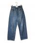 Curensology（カレンソロジー）の古着「WIDE LOOSE デニムパンツ」｜インディゴ
