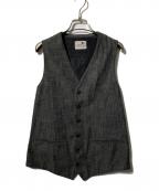 GANGSTERVILLEギャングスタービル）の古着「ジレ」｜ブラック