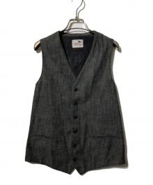 GANGSTERVILLE（ギャングスタービル）の古着「ジレ」｜ブラック