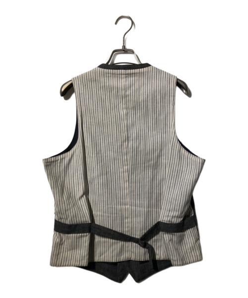 GANGSTERVILLE（ギャングスタービル）GANGSTERVILLE (ギャングスタービル) ジレ ブラック サイズ:Mの古着・服飾アイテム