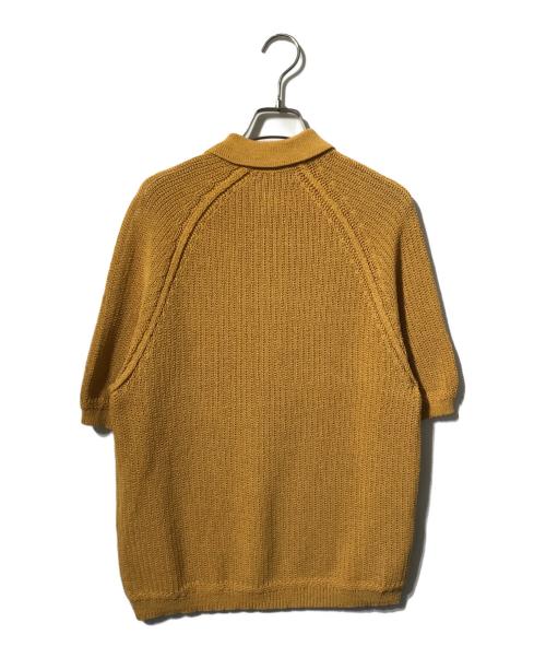 FRED PERRY（フレッドペリー）FRED PERRY (フレッドペリー) サマーニットポロシャツ/半袖シャツ ブラウン サイズ:Ｍの古着・服飾アイテム