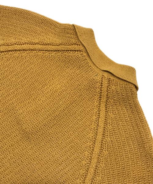 FRED PERRY（フレッドペリー）FRED PERRY (フレッドペリー) サマーニットポロシャツ/半袖シャツ ブラウン サイズ:Ｍの古着・服飾アイテム