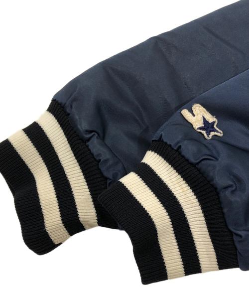 MLB（エムエルビー）MLB (エムエルビー) スタジャン ネイビー サイズ:Mの古着・服飾アイテム