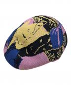 KANGOL×tadanori yokooカンゴール×タダノリヨコオ）の古着「504 ハンチング」｜ピンク