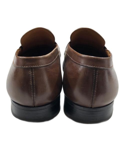 J.M.WESTON（ジェイエムウエストン）J.M.WESTON (ジェイエムウエストン) 180コインローファー ブラウン サイズ:6 1/2 Cの古着・服飾アイテム