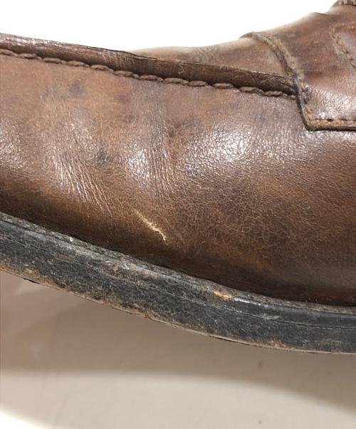 J.M.WESTON（ジェイエムウエストン）J.M.WESTON (ジェイエムウエストン) 180コインローファー ブラウン サイズ:6 1/2 Cの古着・服飾アイテム