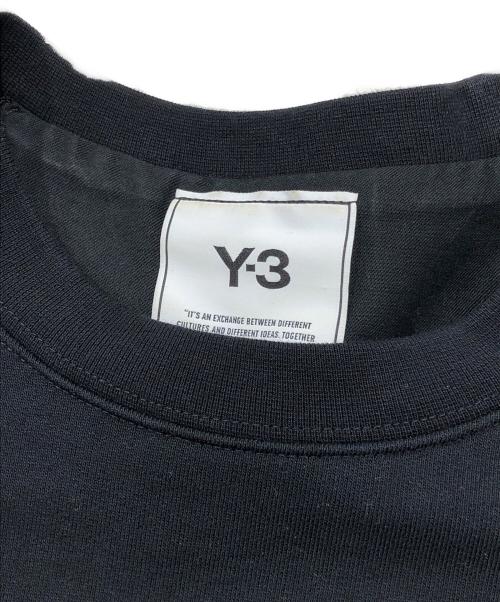 Y-3（ワイスリー）Y-3 (ワイスリー) CLASSIC CHEST LOGO CREW SWEATSHIRT（クラシック　チェスト　ロゴ　クルー　スウェットシャツ） ブラック サイズ:Ｍの古着・服飾アイテム