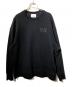 Y-3（ワイスリー）の古着「CLASSIC CHEST LOGO CREW SWEATSHIRT（クラシック　チェスト　ロゴ　クルー　スウェットシャツ）」｜ブラック